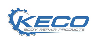 KECO Body Repair Products logo with blue gear icon and text