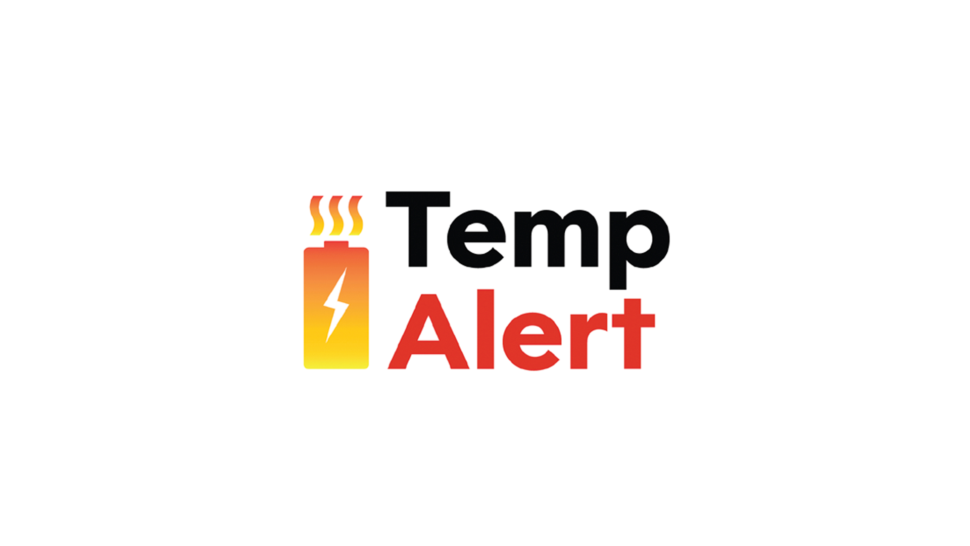 Temp Alert logo with temperature and lightning bolt icon