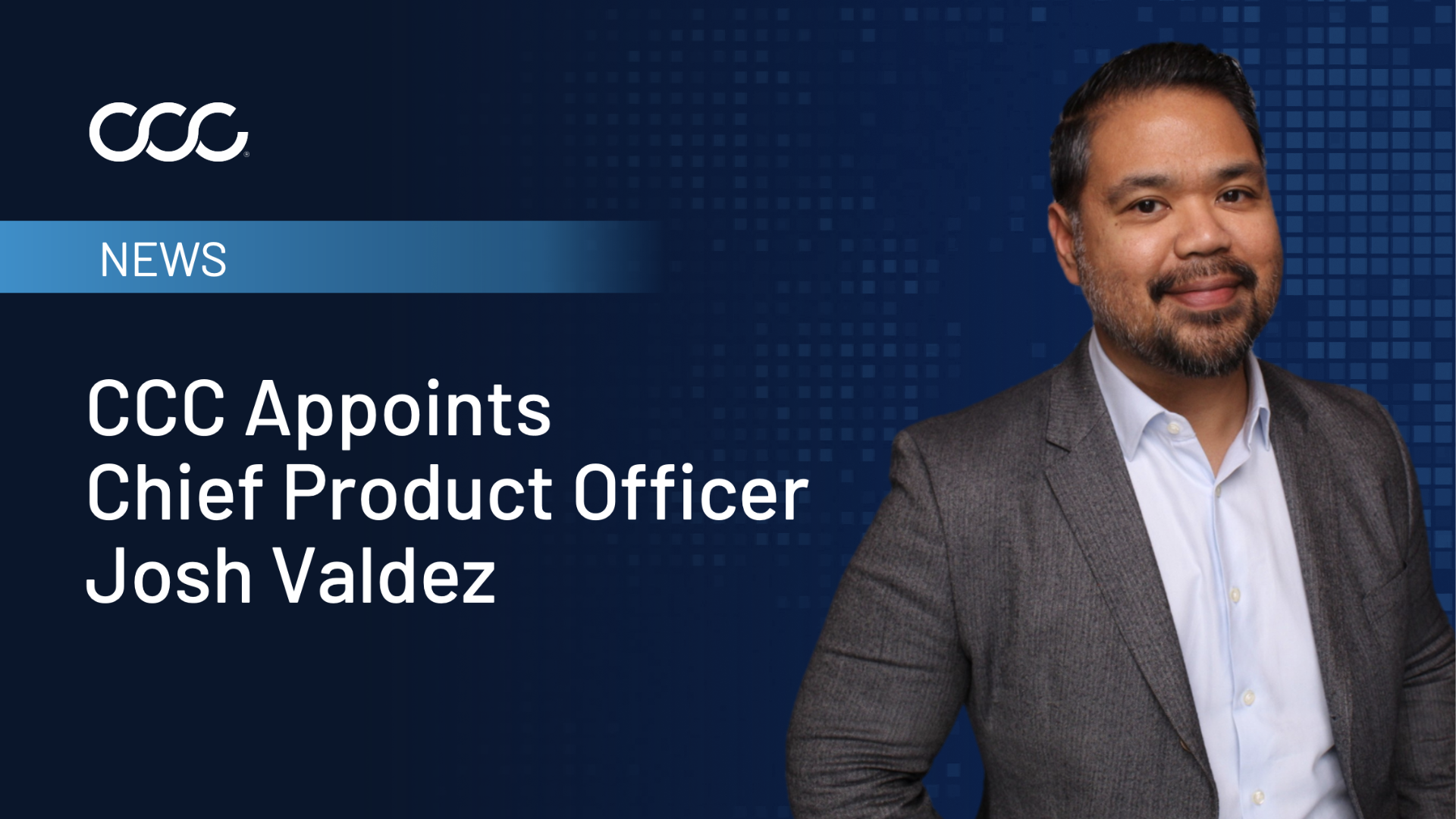 CCC news announcement featuring newly appointed Chief Product Officer