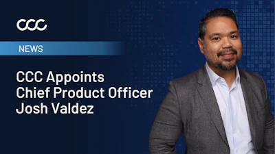 CCC news announcement featuring newly appointed Chief Product Officer