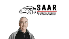 SAAR Saskatchewan Association of Automotive Repairers logo with stylized car icon