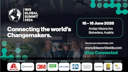 IBIS Global Summit 2024 event poster advertising June 16-18 in Vienna with sponsor logos and registration details