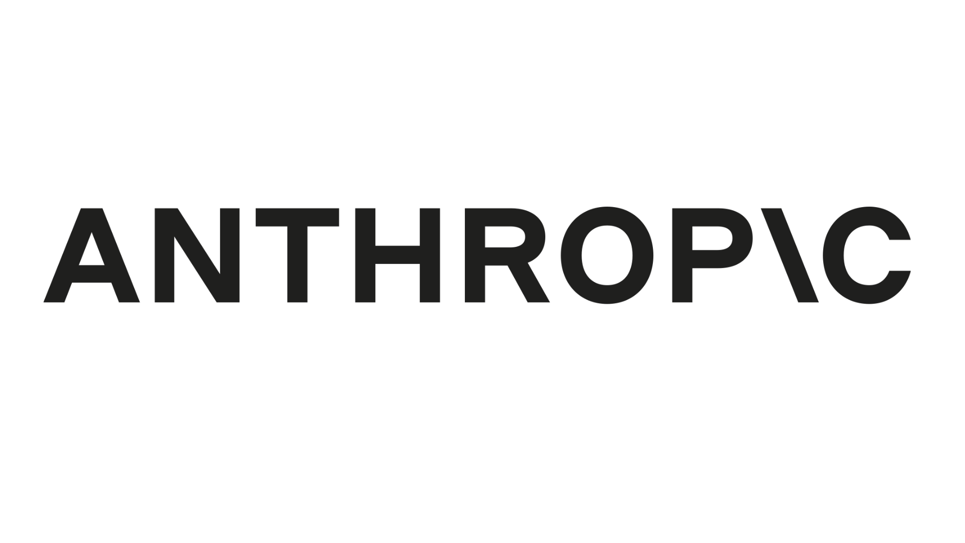 Anthropic logo in black sans-serif typography