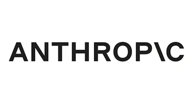 Anthropic logo in black sans-serif typography