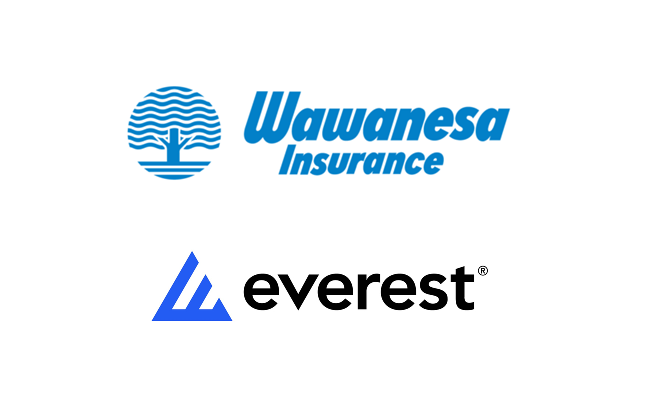 Wawanesa Insurance and Everest Insurance logos displayed vertically