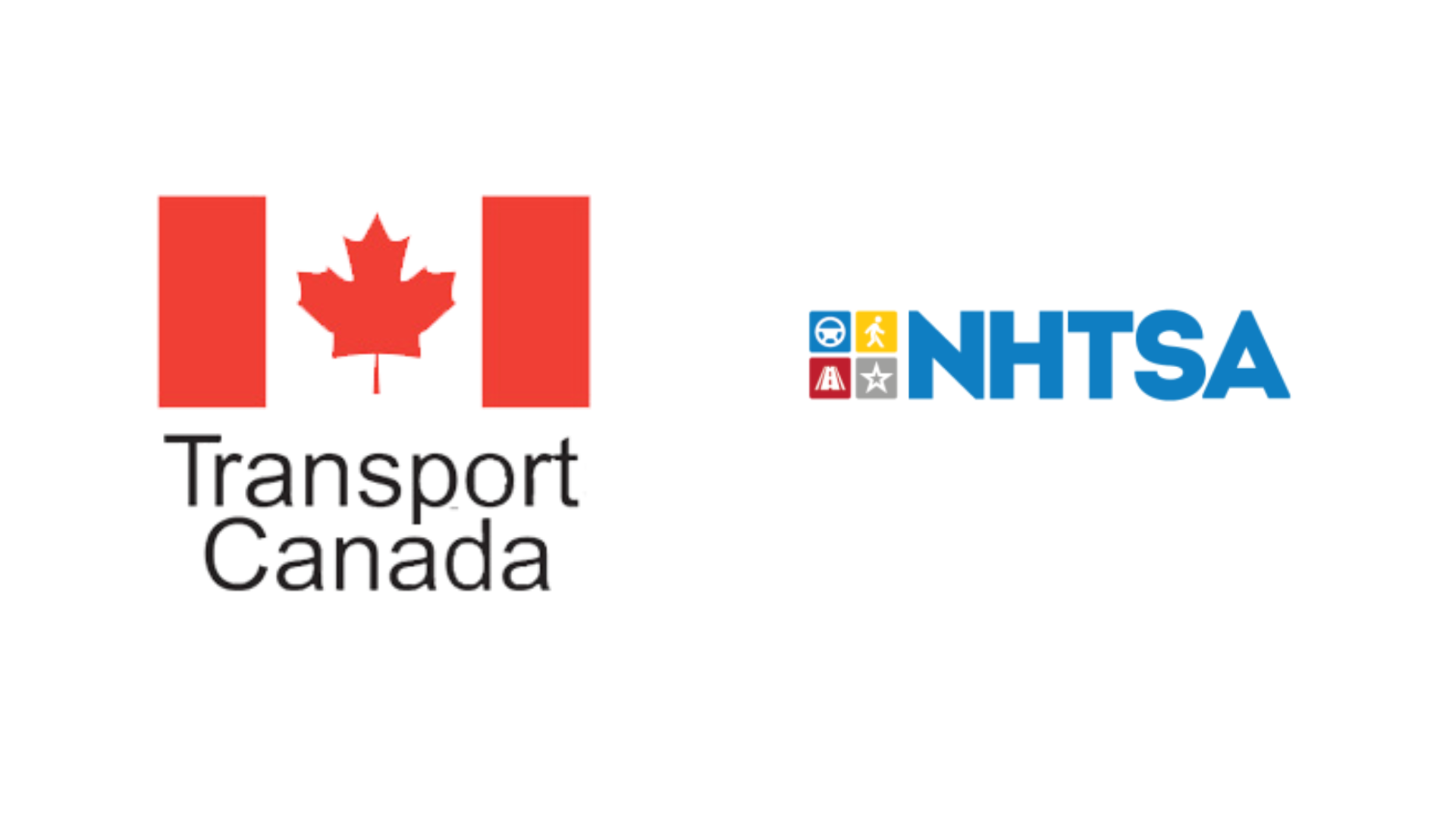 Transport Canada and NHTSA logos side by side