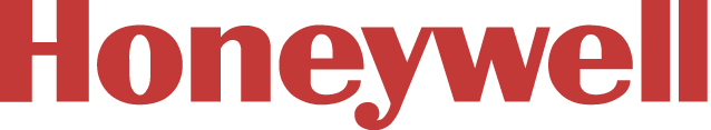 Honeywell corporate logo in red and white