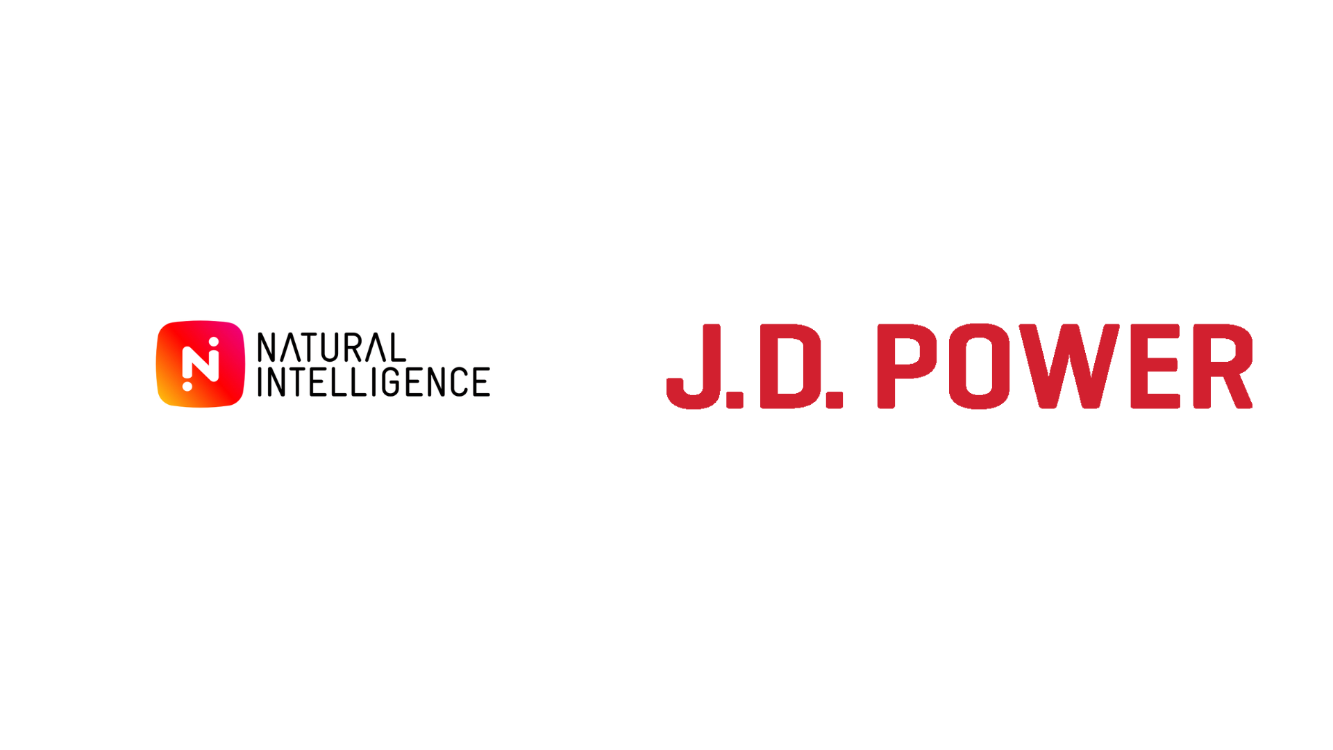 Natural Intelligence and J.D. Power logos displayed side by side