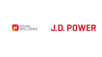 Natural Intelligence and J.D. Power logos displayed side by side