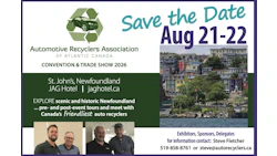 Automotive Recyclers Association of Atlantic Canada Convention & Trade Show 2026 in St. John's, Newfoundland, August 21-22