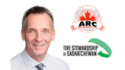 Professional headshot with ARC of Canada and Tire Stewardship of Saskatchewan logos