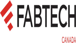 FabTech Canada logo featuring three red diamond shapes and black sans-serif text
