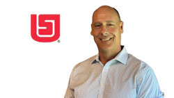 USA Ultimate red logo with registered trademark symbol next to professional headshot