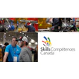 Skills/Compétences Canada logo with colorful arc design and bilingual text