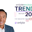 Enlyte Envision Trends Report 2026 featuring industry trends with professional executive portrait