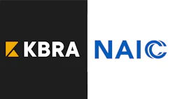 KBRA and NAIC corporate logos displayed side by side