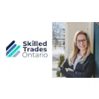 Skilled Trades Ontario logo with navy and teal geometric design