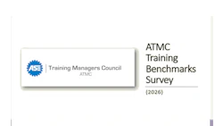 ATMC Training Managers Council logo with blue gear symbol and organization name
