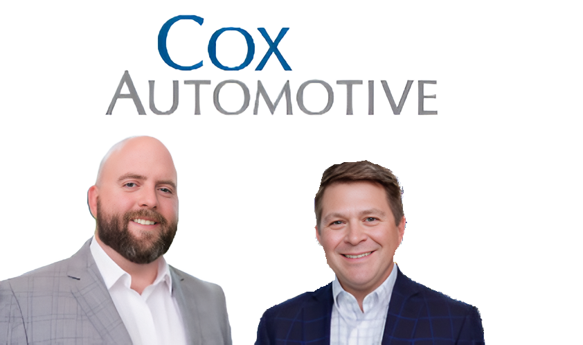 Cox Automotive executives portrait featuring two professional men in business attire