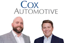Cox Automotive executives portrait featuring two professional men in business attire