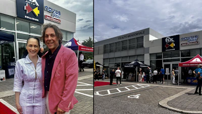 Claudia Morgillo and Claudio Chiodo, partners of the Fix Auto Meadowvale