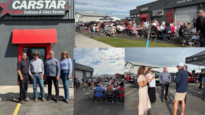 CARSTAR Collision & Glass Service hosts community event with families enjoying outdoor gathering and activities
