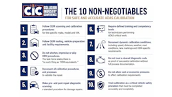CIC Collision Industry Conference 10 non-negotiables for safe and accurate ADS calibration guidelines