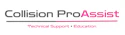 Collision Pro Assist logo with technical support and education tagline