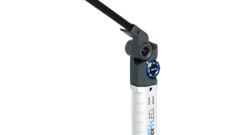 NEK LED handheld inspection camera with articulated arm and control buttons