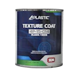 4PLASTIC texture coat black paint can 946mL with SEM branding