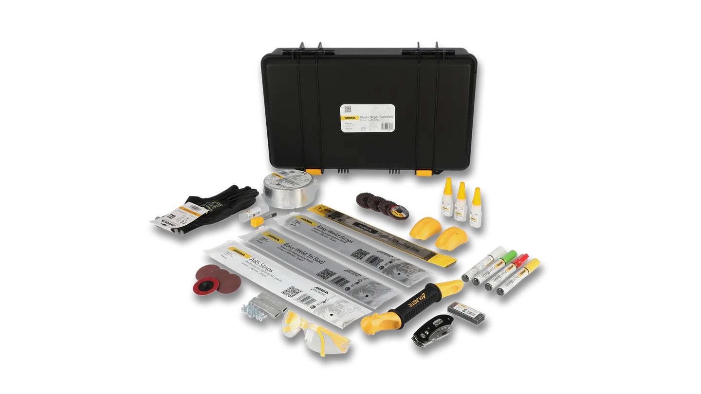 Mirka Plastic Repair Solution Kit W Shadow 2200 1238
