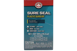 Sure Seal Plastic Surgery adhesive kit box 440g with flexible, rigid, and semi-rigid formulation options