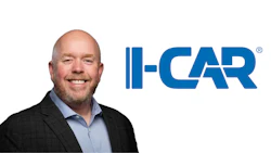Professional headshot of male executive with II-CAR logo