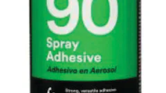 3M Hi-Strength 90 spray adhesive 17.6 oz aerosol can with black and green label