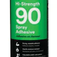 3M Hi-Strength 90 spray adhesive 17.6 oz aerosol can with black and green label