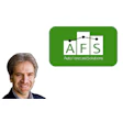 AutoForecast Solutions logo featuring connected network nodes above AFS text on green background