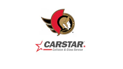 Ottawa Senators and CARSTAR Collision & Glass Service logos