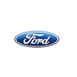 Ford Motor Company logo featuring white cursive text on blue oval background