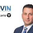 Professional headshot of male executive with OVIN and Ontario logos