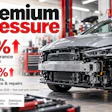 Premium pressure infographic showing auto insurance premiums up 5% and vehicle parts maintenance up 2.2% in Canada September 2026 year-over-year increase