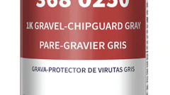 Spray Max 1K Gravel-Chipguard Gray aerosol spray can with extreme danger warning labels