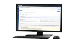 Desktop computer displaying ALLDATA diagnostic software with vehicle service information and analysis tools