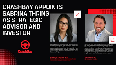 CrashBay appoints Sabrina Thring as strategic advisor with headshots and company details