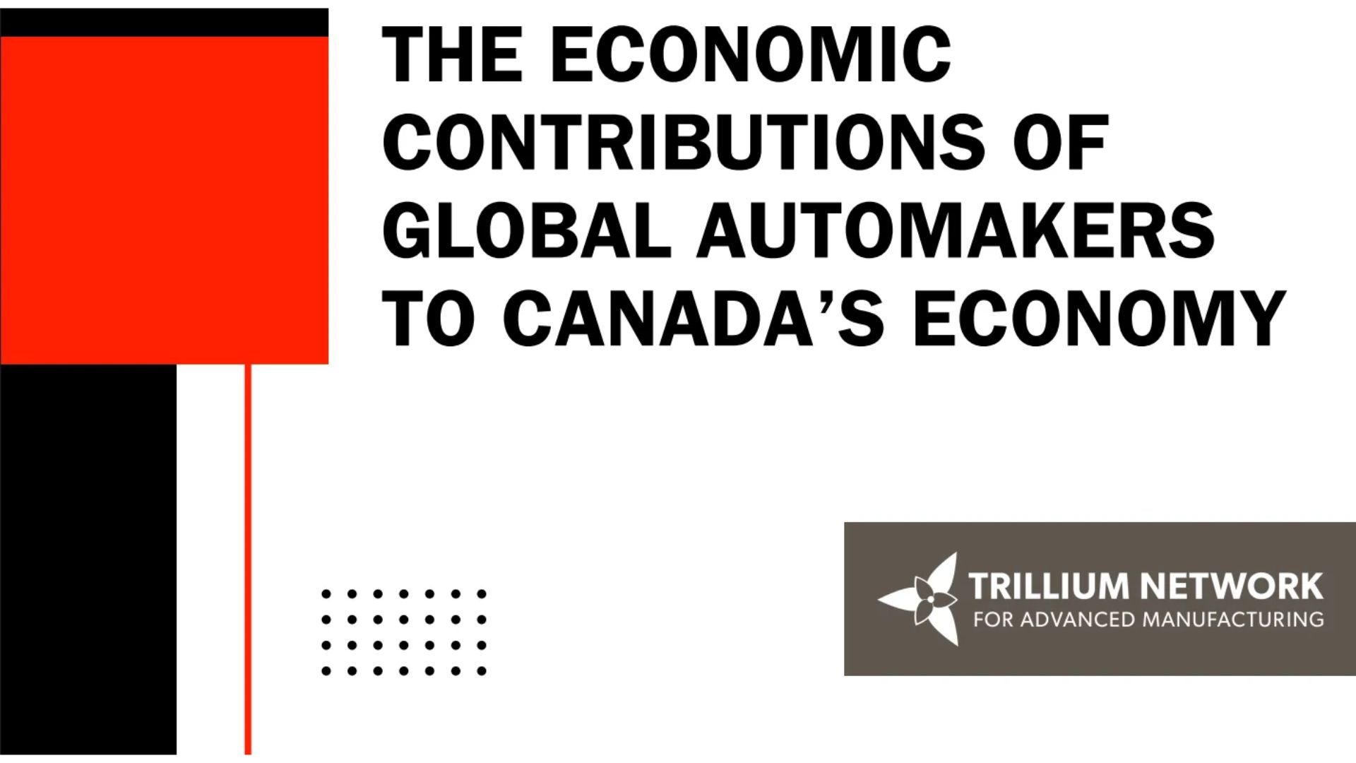 Trillium Network for Advanced Manufacturing logo with geometric star symbol and organization name